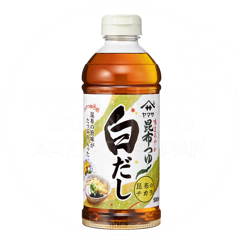 야마사 다시마 쯔유 시로다시 농축 타입 500ml 만능 육수 간장 / 일본 YAMASA