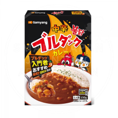 [일본한정] 삼양 재팬 불닭 카레 입문자 중간매운맛 150g