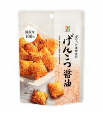 일본 세븐프리미엄 겐코츠 간장 센베이