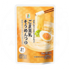 일본 세븐일레븐 참깨두유 소면 츠유