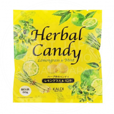 칼디 허브 캔디 레몬그라스&민트 사탕 / 일본 KALDI 캔디