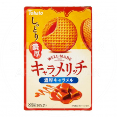 토하토 캬라멜 리치 진한 캐러멜 8개입 / 일본 쿠키 샌드