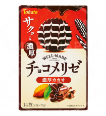 토하토 초코메리제 진한 카카오 14매입/ 일본 쿠키