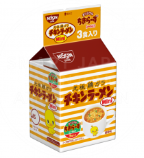 닛신 치킨라멘 머그컵라면 미니 3개입 / 일본 컵라멘