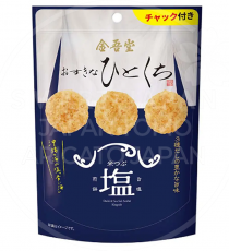 킨고도 오스키나 히토쿠치 쌀알 소금 센베이 3가지 육수맛 80g