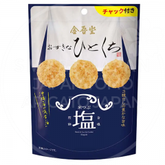 킨고도 오스키나 히토쿠치 쌀알 소금 센베이 3가지 육수맛 80g