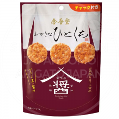 킨고도 오스키나 히토쿠치 쌀알 간장 센베이 진한 간장맛 80g