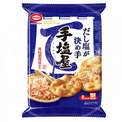 카메다 테시오야 다시소금 센베이 8매 / 일본 센베이