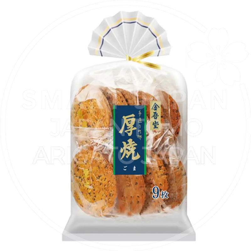 킨고도 두꺼운 센베이  고마 깨맛 / 일본 센베이