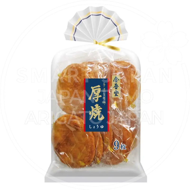 킨고도 두꺼운 센베이  간장 쇼유맛 / 일본 센베이
