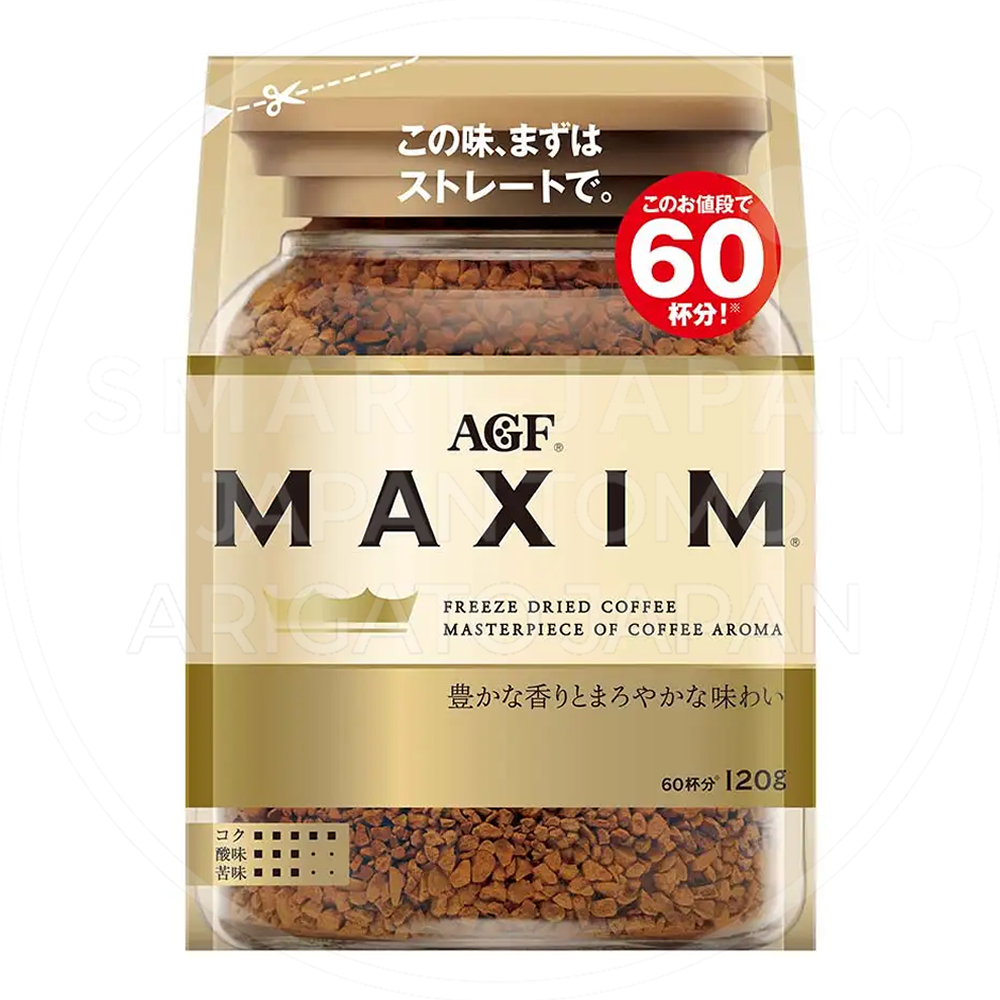 일본 AGF 맥심 리필 봉지타입 120g 인스턴트커피