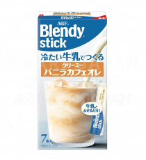 일본 AGF 블렌디 스틱 크리미 바닐라 카페오레 7개입