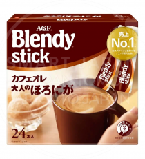 일본 AGF 블렌디 스틱 카페오레 어른의 은은한 쓴맛 24개입