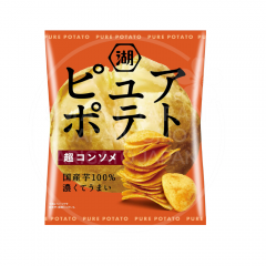 일본 코이케야 퓨어포테이토 진한 콘소메 주황 52g 감자칩