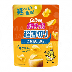 일본 가루비 포테이토칩 초슬림 초우스키리 소금맛 40g