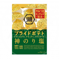일본 코이케야 프라이드 포테이토 카미 신의 김소금 55g 감자칩