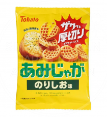 일본 토하토 아미자가 김소금맛 55g 감자스낵