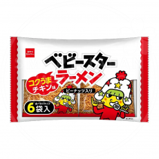 일본 베이비스타 라멘 진한치킨맛 6봉 138g