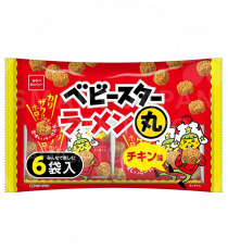 일본 베이비스타 라멘 마루 치킨맛 6봉 132g