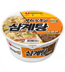 일본 농심 사발면 삼계탕 컵라면