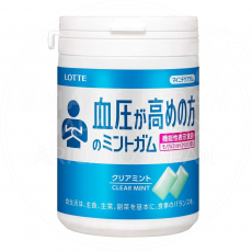일본 롯데 마이니치 혈압 케어 민트껌 보틀형