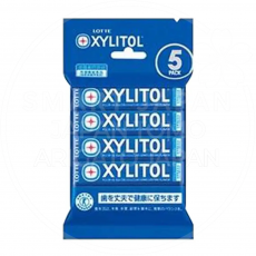 일본 롯데 자일리톨 껌 후레쉬민트 스틱타입 5개세트 파랑
