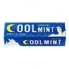 일본 롯데 쿨민트 파랑 스틱껌