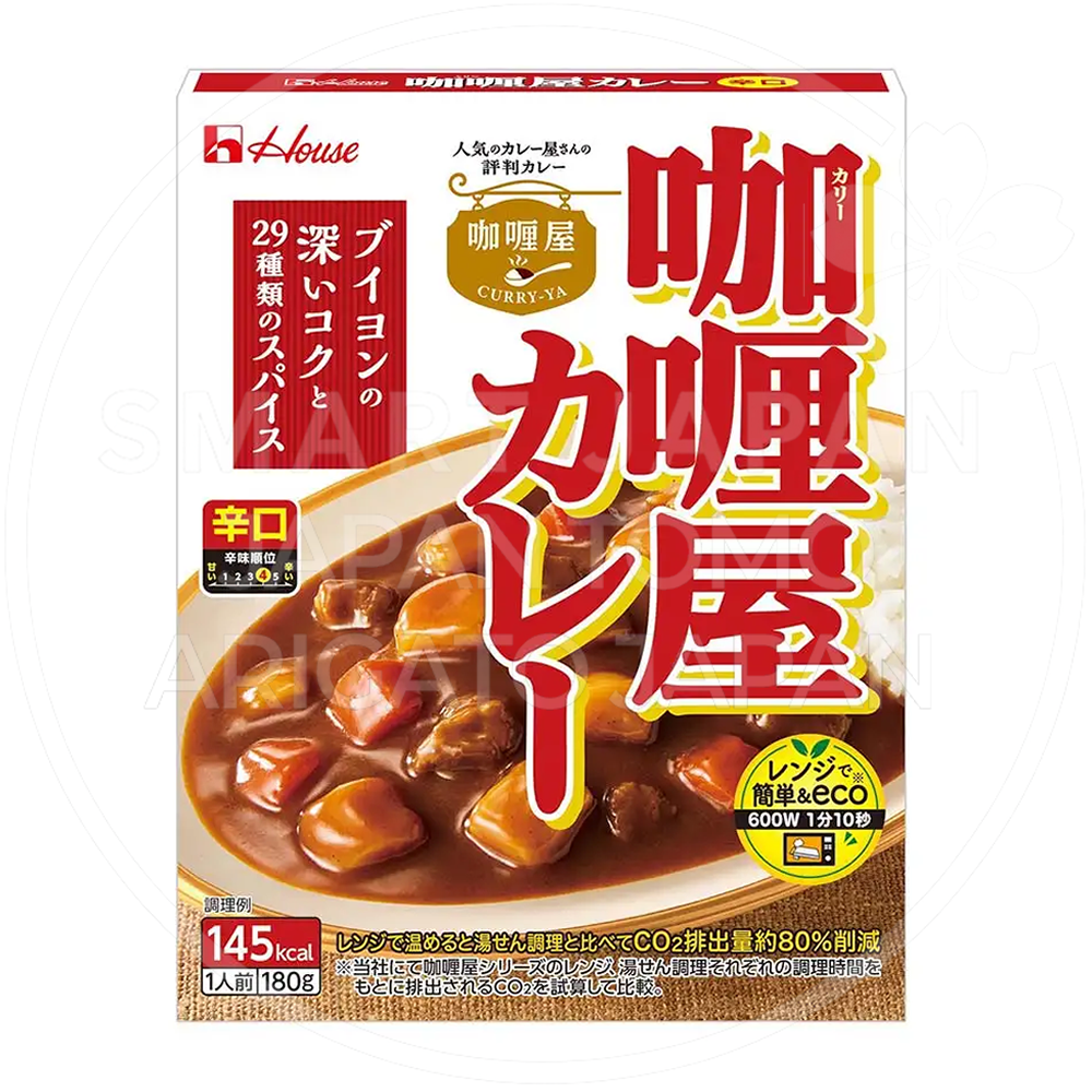 일본 하우스 즉석카레 카레야 카레 매운맛 180g