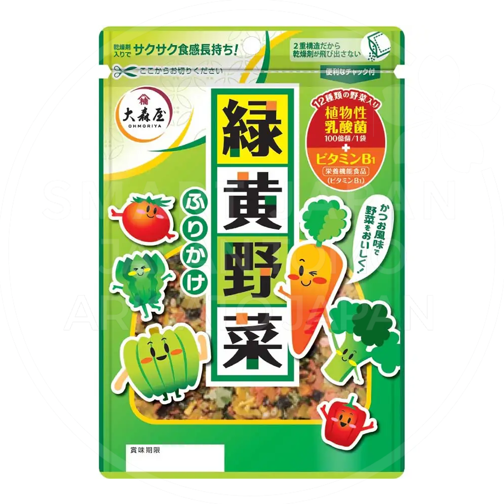 일본 오오모리야 녹황색채소 후리가케 45g