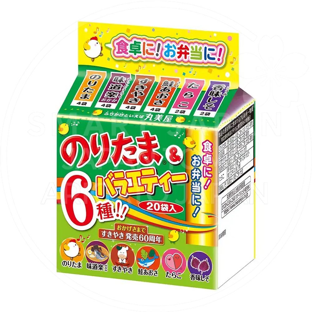 일본 마루미야 노리타마 버라이어티 5종 20봉입 46g