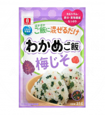 일본 리켄 와카메 미역밥 매실시소 31g 밥양념 후리카케