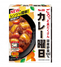 일본 에스비 카레요일 매운맛 230g