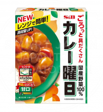 일본 에스비 카레요일 순한맛 230g