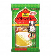 일본 이나바 미츠보시 구르메 그린카레 3팩입