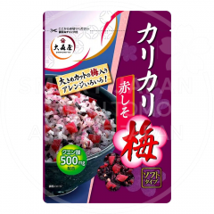 일본 다이모리 카리카리 매실 적시소 후리가케 40g