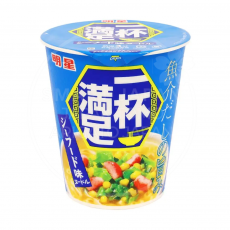 일본 묘조 한그릇 만족 씨푸드맛 누들 61g /일본 컵라면