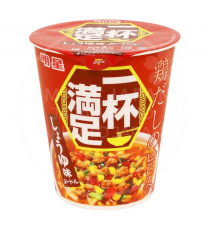 일본 묘조 한그릇 만족 쇼유맛 누들 60g /일본 컵라면
