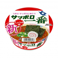 일본 산요 삿포로이치방 쇼유맛 돈부리 71g /일본 컵라면