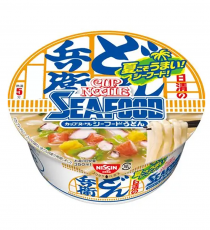 일본 닛신 돈베이 컵누들 씨푸드 우동 75g /일본 컵라면