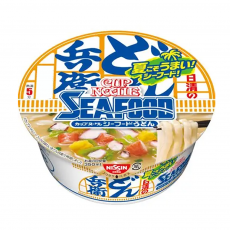 일본 닛신 돈베이 컵누들 씨푸드 우동 75g /일본 컵라면