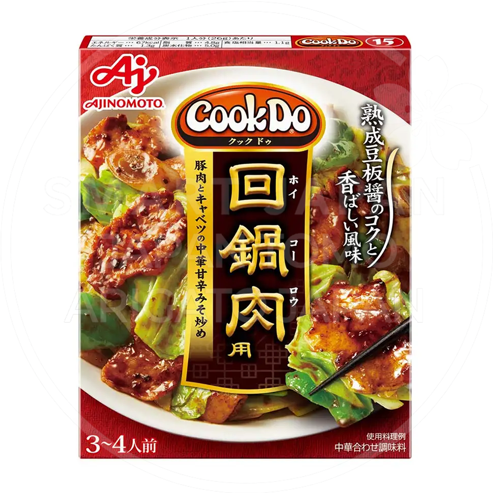 일본 아지노모토 쿡두 CookDo 회과육소스 90g /일본 소스