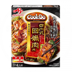 일본 아지노모토 쿡두 CookDo 사천식 회과육소스 80g /일본 소스