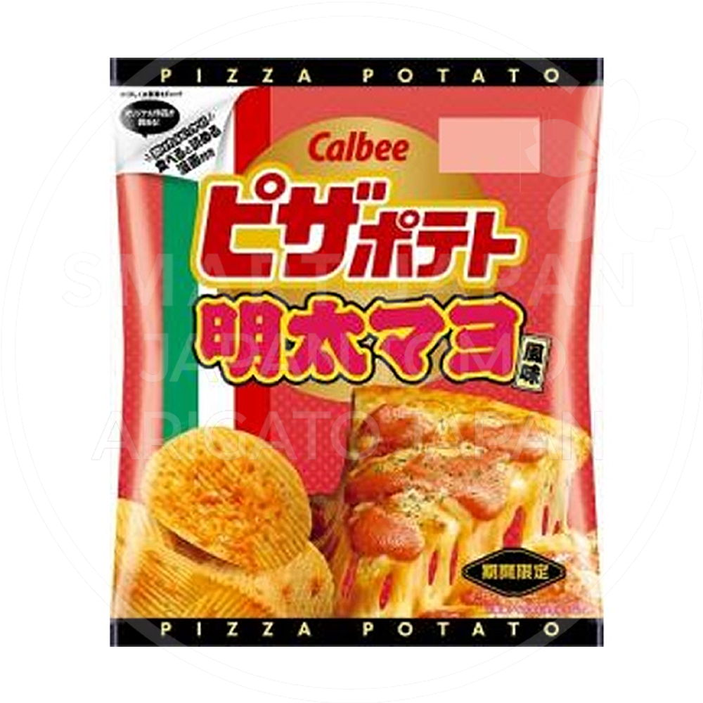 일본 가루비 피자포테이토 명란마요맛 57g /일본 감자칩
