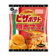 일본 가루비 피자포테이토 명란마요맛 57g /일본 감자칩