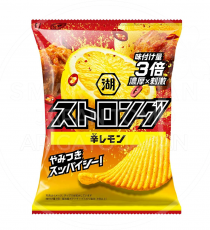 일본 코이케야 스트롱 포테이토칩 매운 레몬맛 53g /일본 감자칩