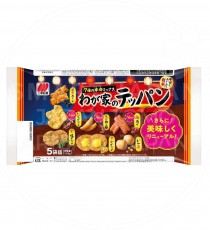 일본 산코 우리집 철판 뎃판 모둠 쌀과자 110g /일본 안주 과자