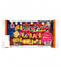 일본 산코 우리집 철판 뎃판 모둠 쌀과자 110g /일본 안주 과자
