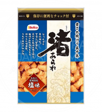 일본 베프코 나기사아라레 소금맛 파랑 90g /일본 쌀과자