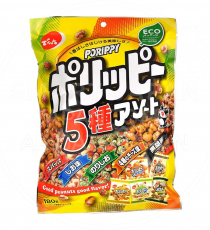 일본 덴로쿠 포릿피 5종 피넛 땅콩과자 어소트 180g /일본 과자