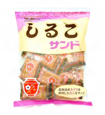 일본 마츠나가 스타 시루코샌드 북해도산 팥크림 비스킷 110g /일본 과자